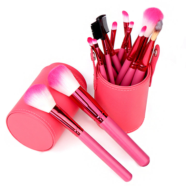 ✨ Full Beginner Beauty Tools Set — Soft Fiber Makeup Brushes 💄