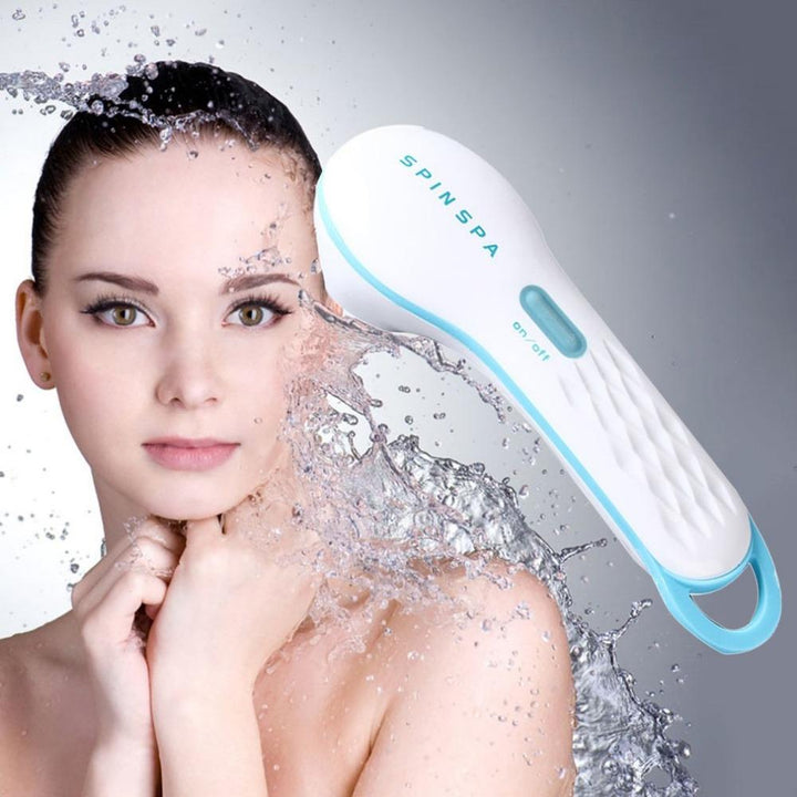 🧼💆‍♀️ Electric Facial Cleansing Brush – Deep Clean Skin Care Device (V-Face & Exfoliation Tool)