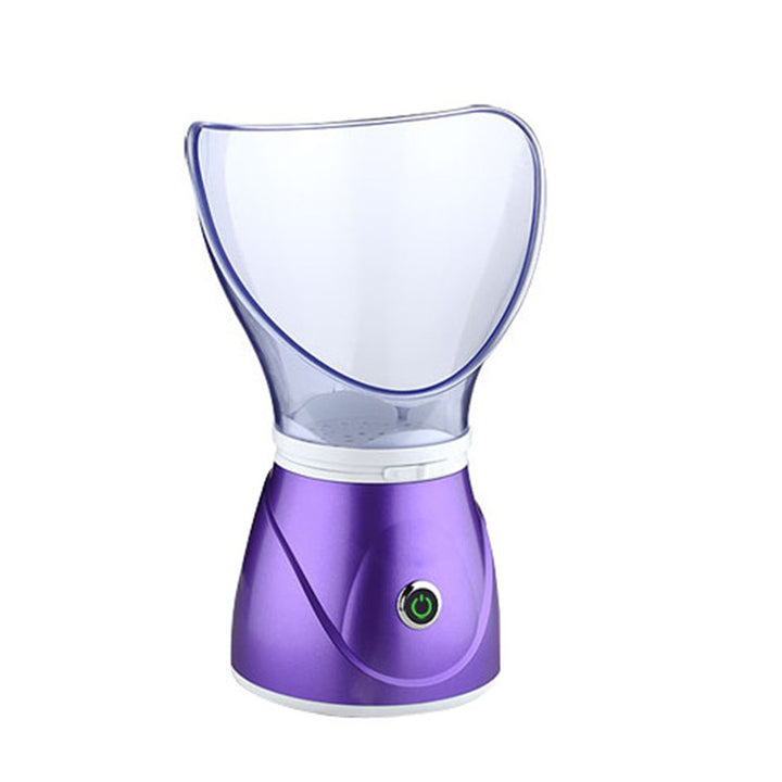 💨✨ Anion Facial Steamer | Silicone Mask Steam Beauty Device