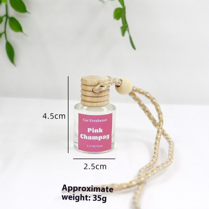 ✨ Car Aromatherapy Perfume Glass Bottle — Hanging Pendant Fragrance (50ml) 🚗🌿