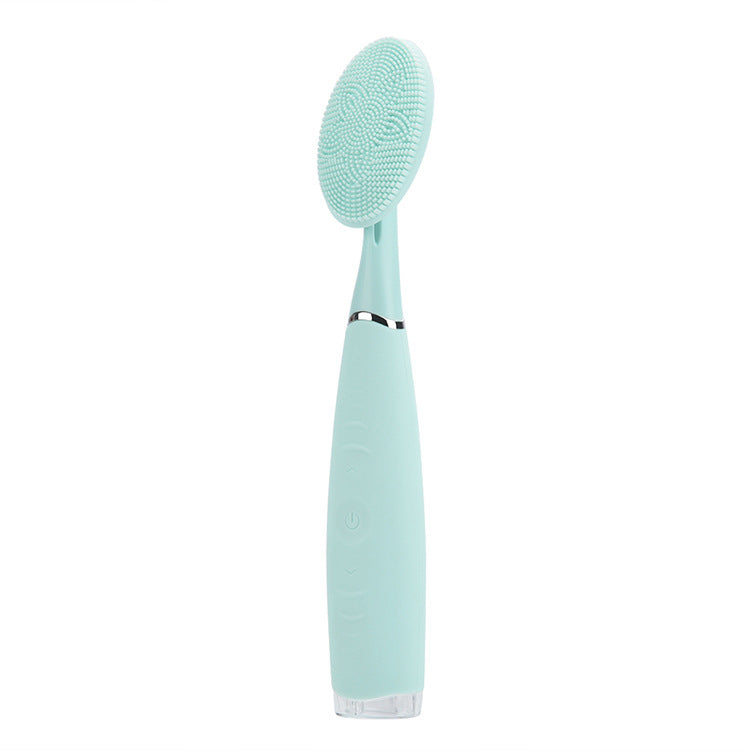 💖🧼 Hand-held Electric Silicone Facial Cleanser | Household Deep Cleansing & Vibration Device