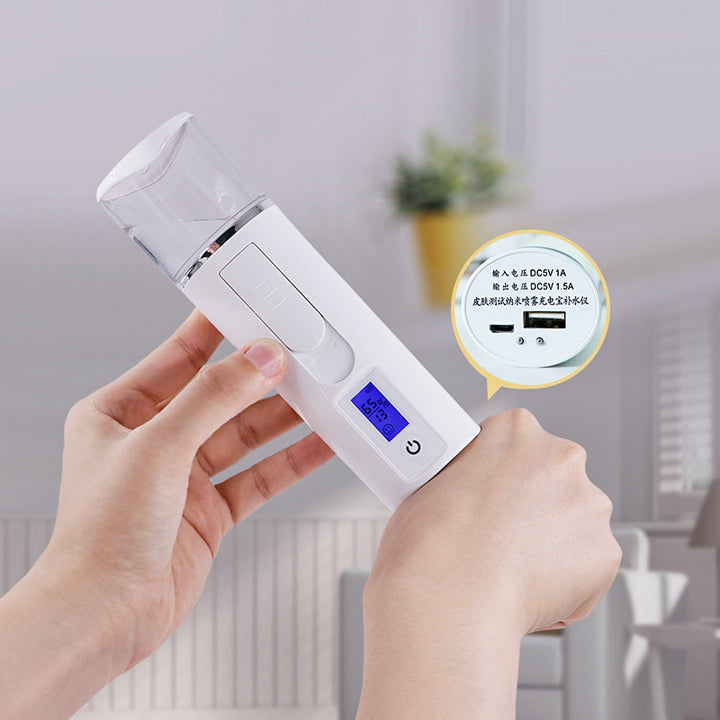💧📱 New Nano Spray Skin Test Moisturizer | 3-in-1 Facial Hydration Device