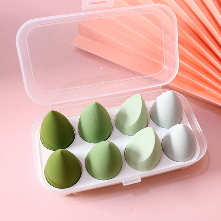 💄✨ Wet & Dry Face Wash Makeup Powder Puff | Super Soft Beauty Egg Set