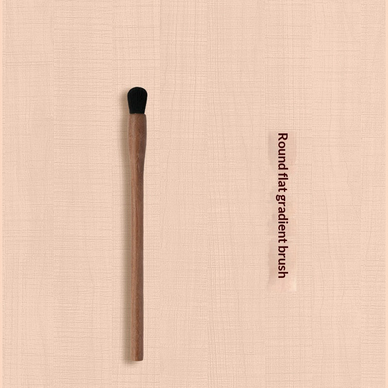 ✨ H Set Vintage Black Walnut Makeup Brush Set — 24-Piece Luxury Kit 💄🌿