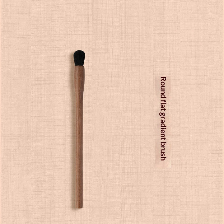 ✨ H Set Vintage Black Walnut Makeup Brush Set — 24-Piece Luxury Kit 💄🌿