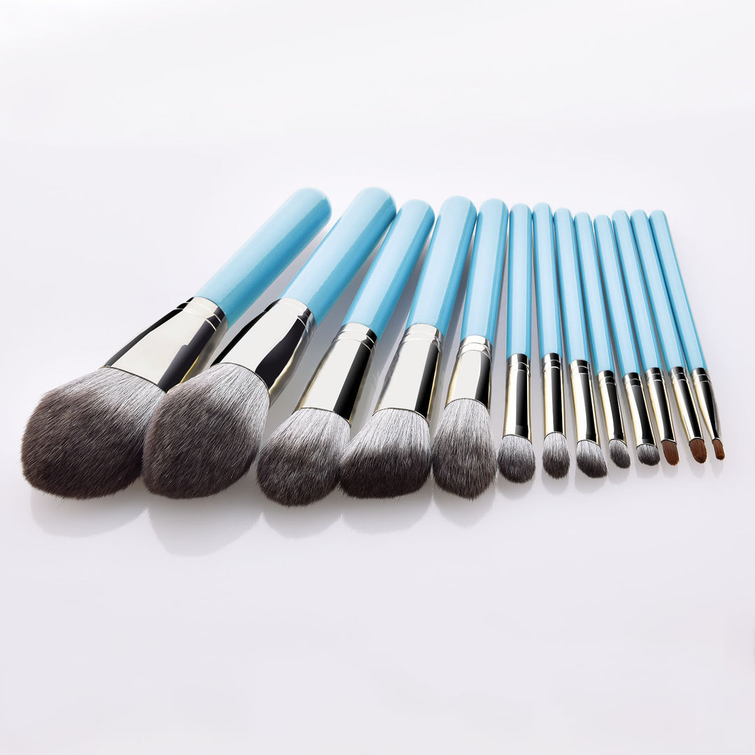 ✨ 13-Piece Makeup Brush Set — Professional Beauty Tools Kit 💄🌿