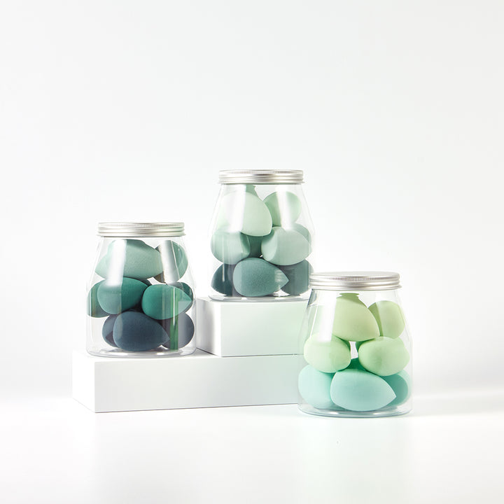 💧💄 Water Drop Beveled Beauty Makeup Egg Puff | Latex-Free Makeup Sponge Set