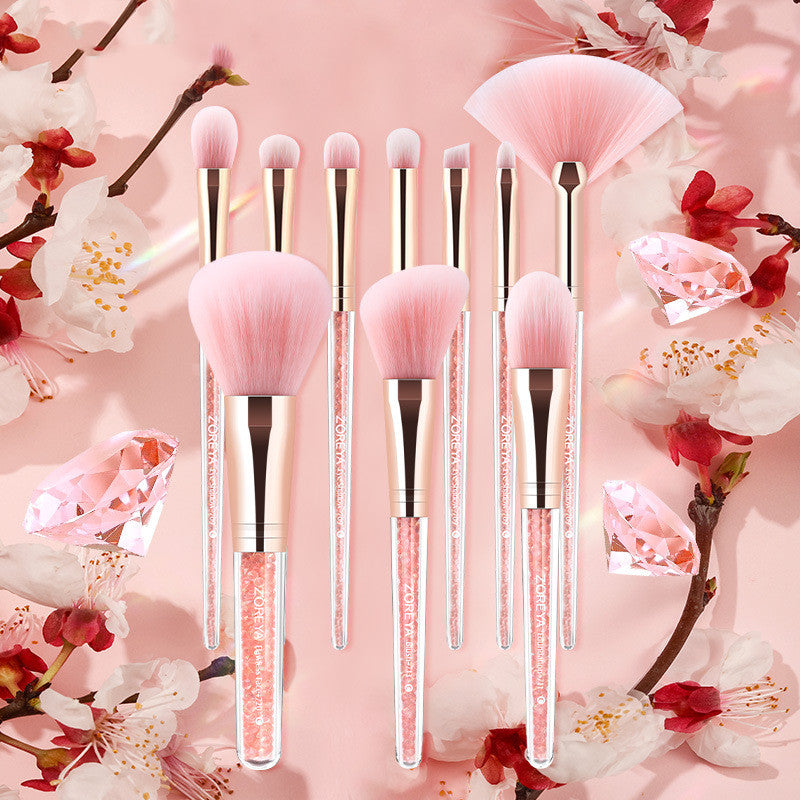✨ Flower Dance Makeup Brush Set — Nose Shadow & Face Beauty Tools 💄🌸