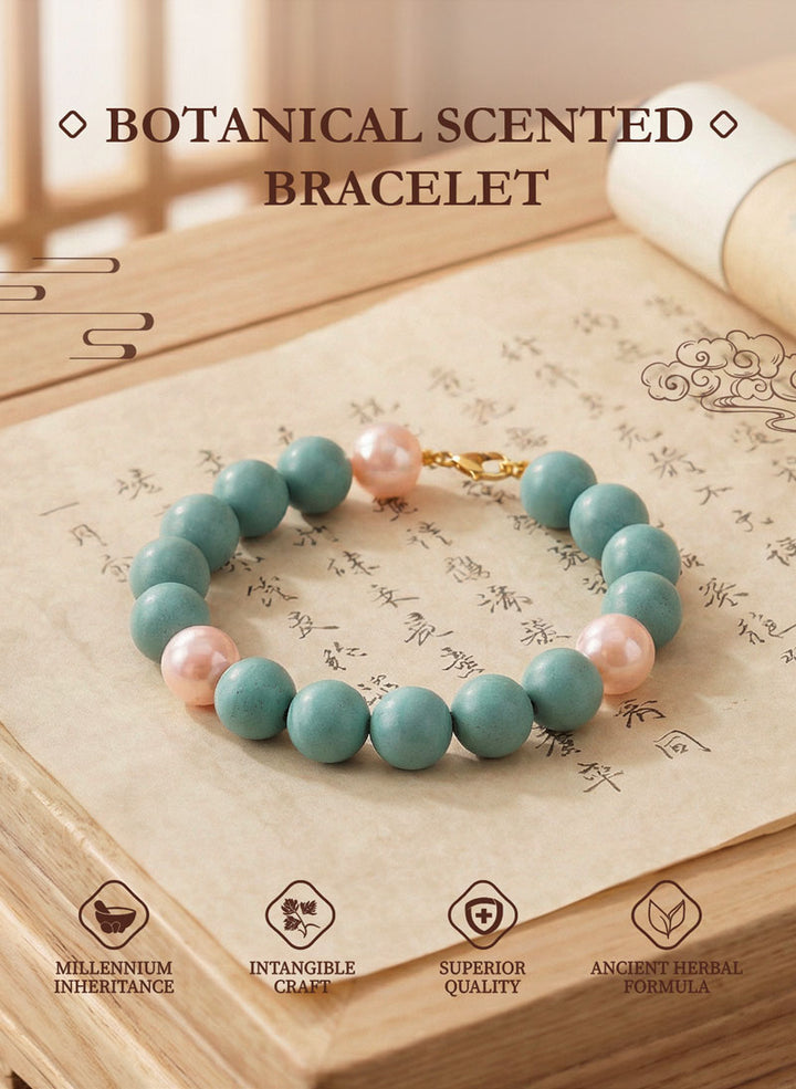 Chinese Herbal Bead Bracelet – Lightweight Traditional Wellness Jewelry