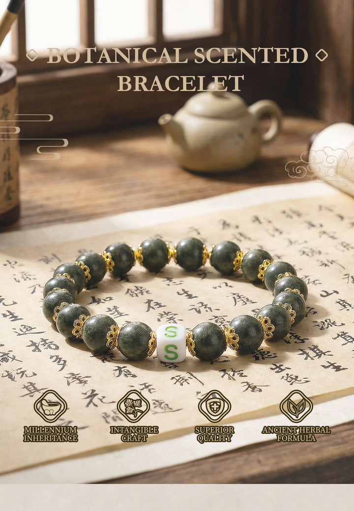 Chinese Herbal Bead Bracelet – Lightweight Traditional Wellness Jewelry