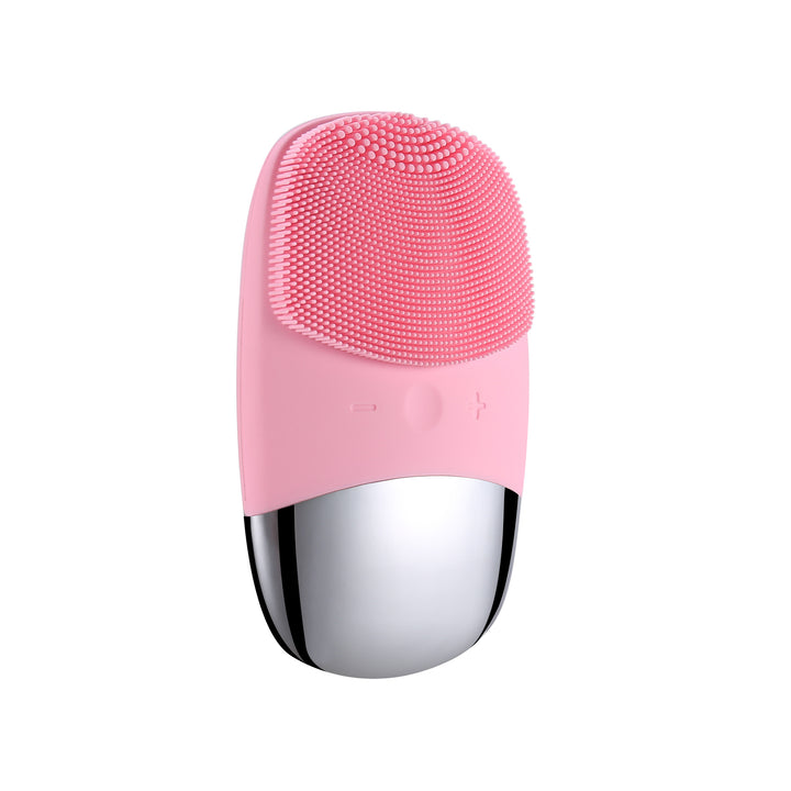 🧼💗 Mini Silicone Electric Face Cleansing Brush | Sonic Facial Cleanser & Skin Massager