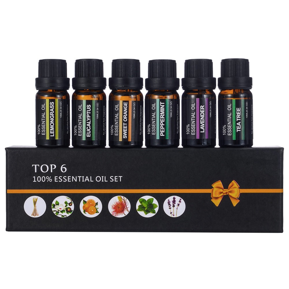 🌿 Aromatherapy Essential Oil Set – Aroma Diffuser Combination