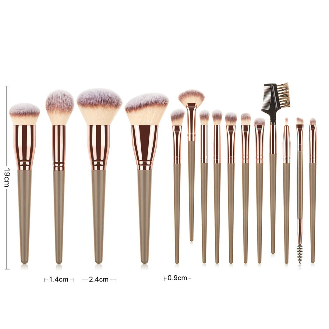 ✨ 15-Piece Makeup Brush Set — Eye Shadow & Full Face Beauty Tools 💄