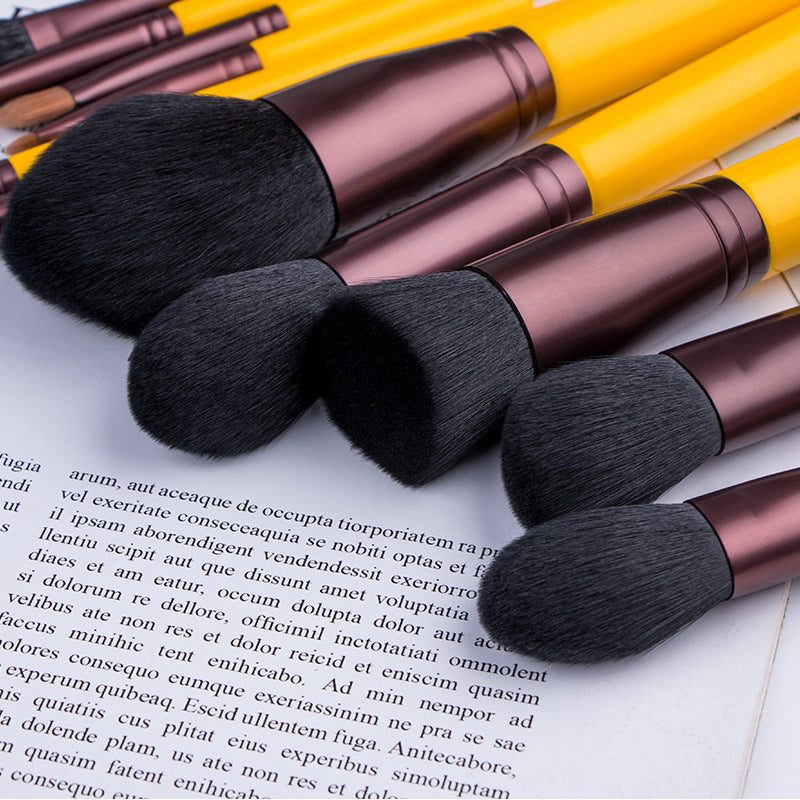 ✨ 11-Piece Little Yellow Duck Makeup Brush Set 💛💄