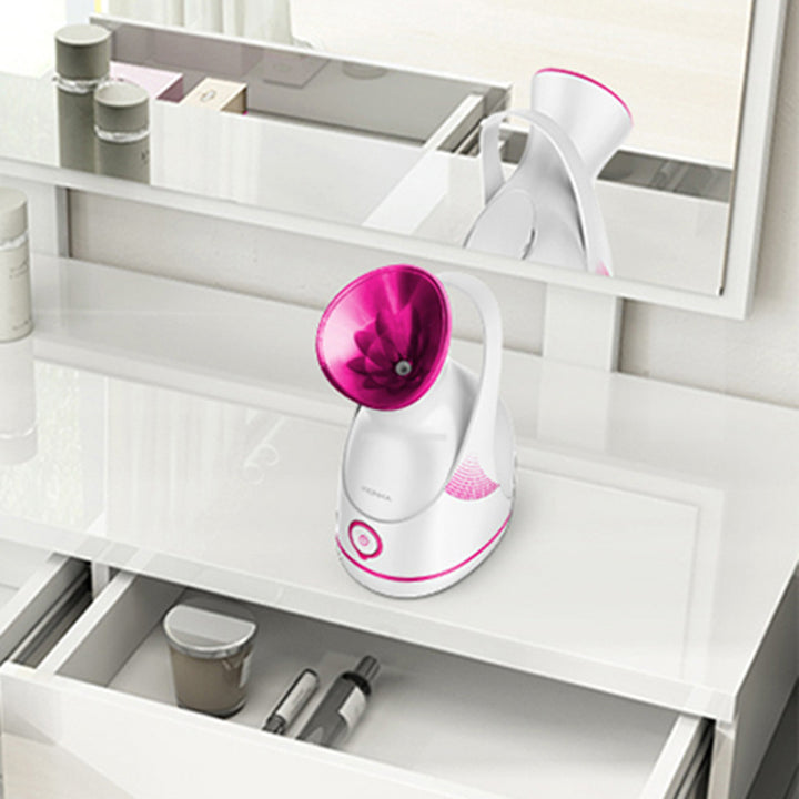 💆‍♀️🌫️ Electric Facial Steamer | Deep Cleansing Spa Device