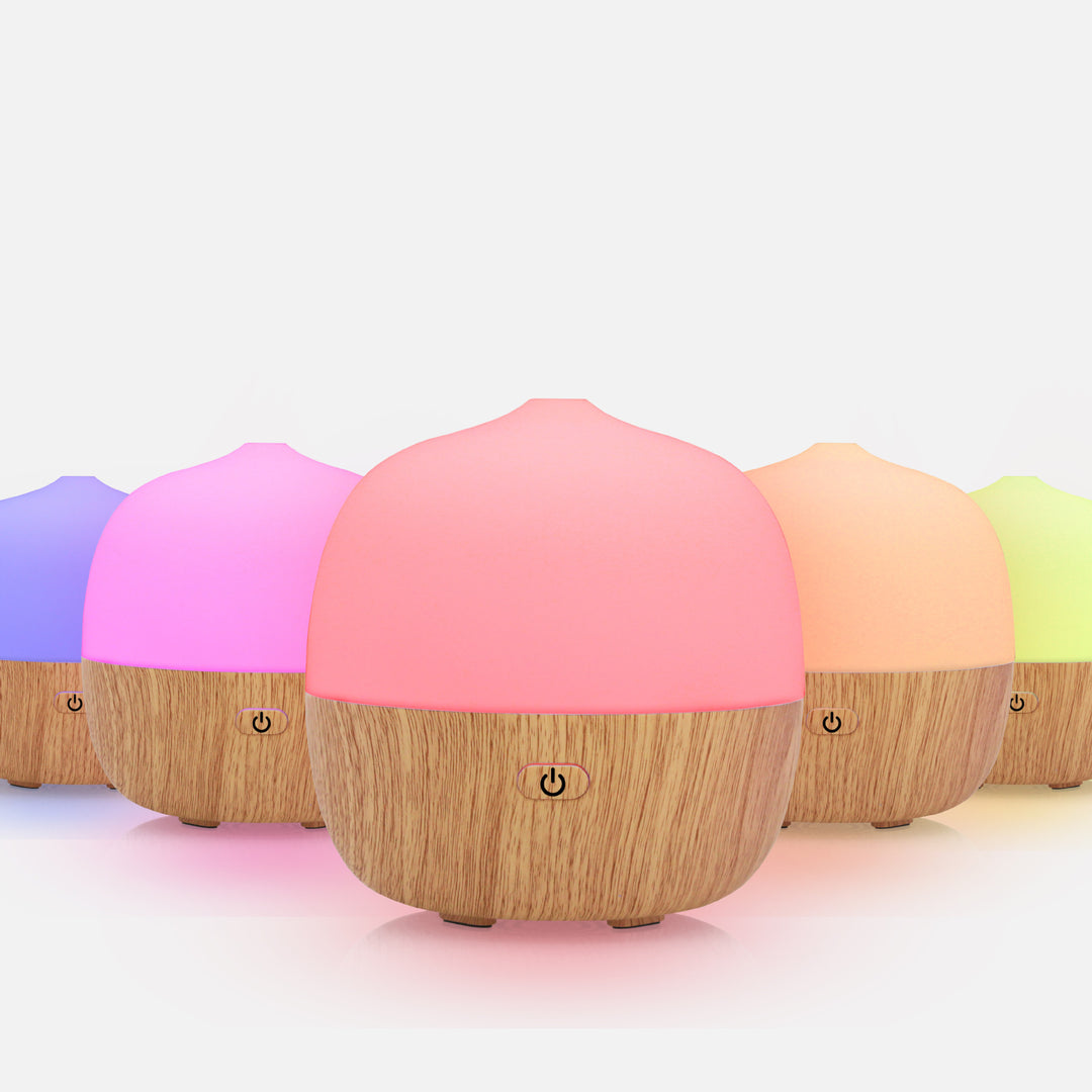 🌈💧 Small Night Light Humidifier | 120ml Aromatherapy Mini Diffuser