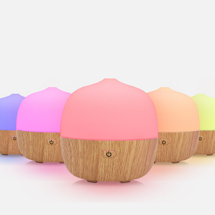 🌈💧 Small Night Light Humidifier | 120ml Aromatherapy Mini Diffuser