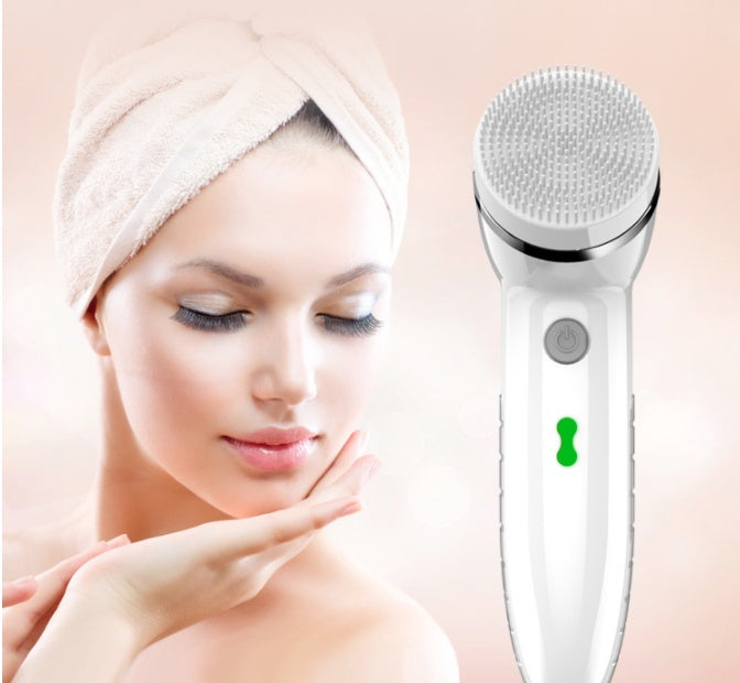 💖🧼 Four-in-One Electric Cleansing Instrument | Ultrasonic Facial Cleanser