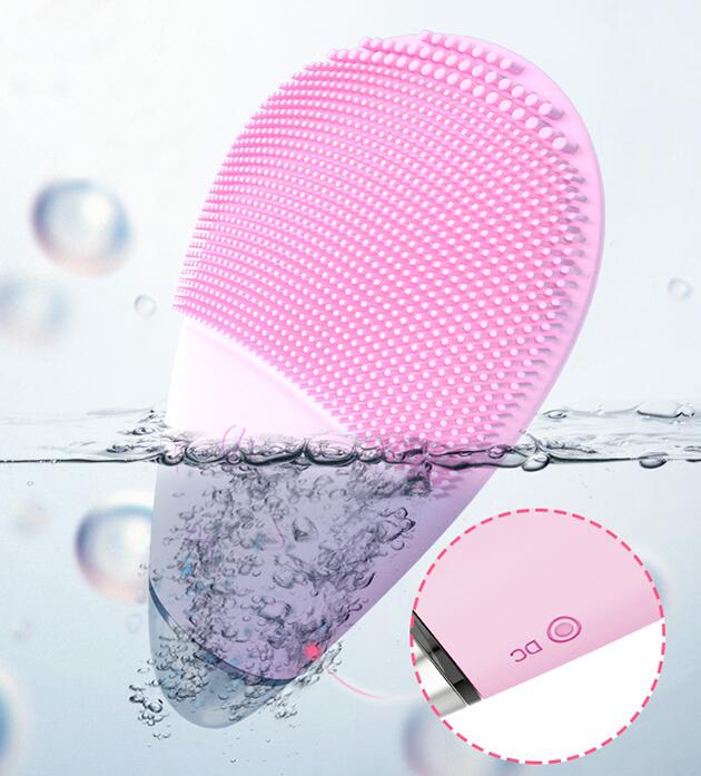 🧼💗 Electric Silicone Facial Cleansing Brush | Ultrasonic Deep Cleanser
