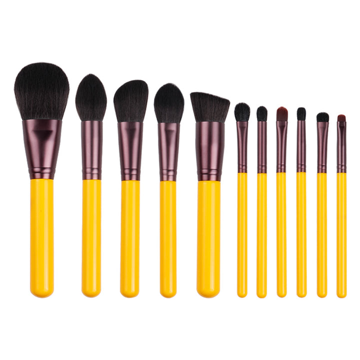 🍇✨ Little Grape Series Makeup Brush Set — soft beauty with a touch of charm