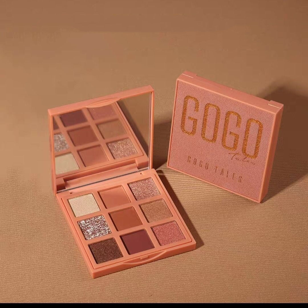 ✨ Christmas Chocolate 3-Color Eyeshadow Palette – Waterproof Matte & Natural Contour Set ✨