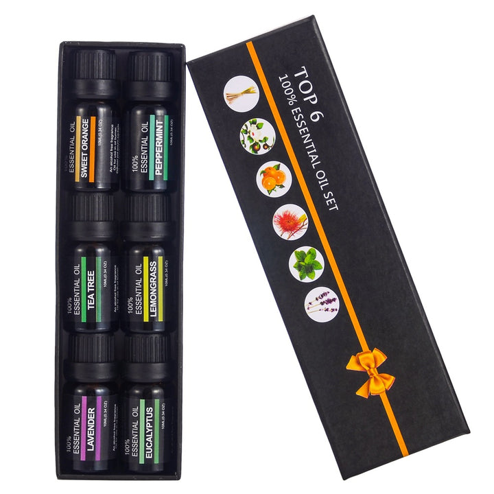 🌿 Aromatherapy Essential Oil Set – Aroma Diffuser Combination