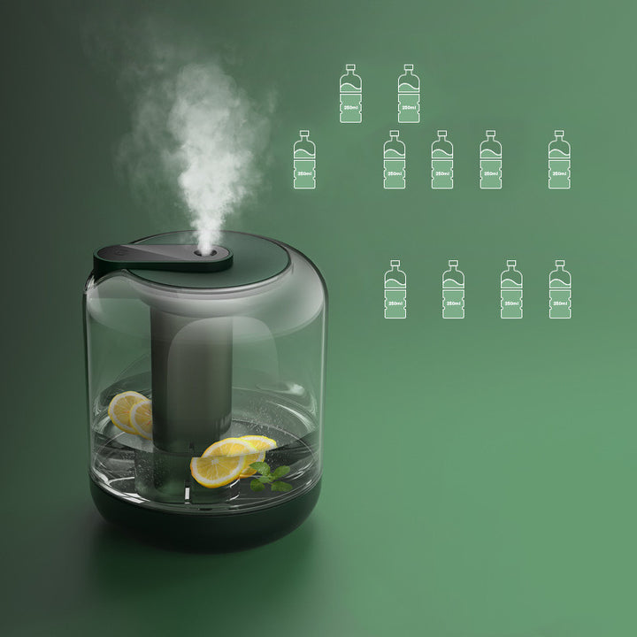 🍋💧 New USB Night Light Humidifier | 1L Fruit & Petal Infuser (Type-C)