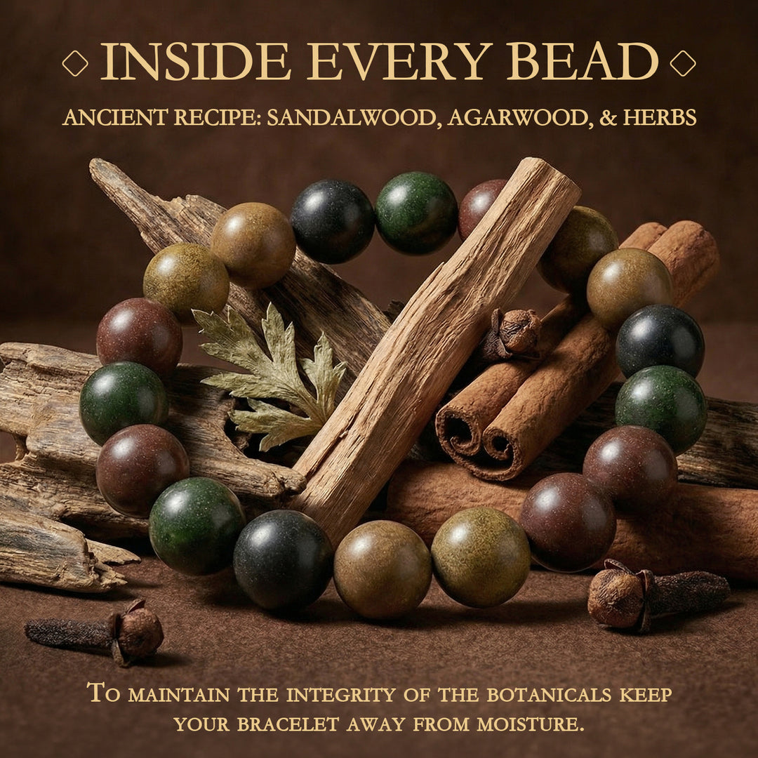 Chinese Herbal Bead Bracelet – Lightweight Traditional Wellness Bracelet