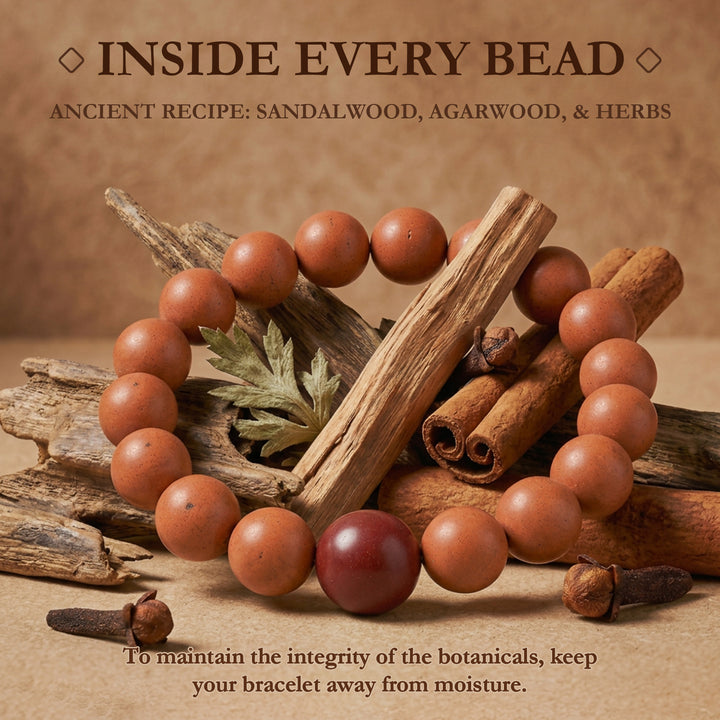 Chinese Herbal Bead Bracelet – Lightweight Wellness Jewelry