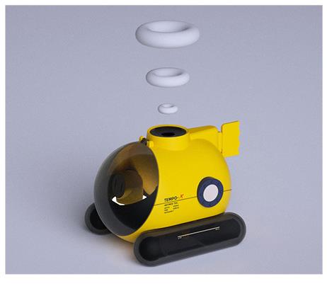 🚢💧 Submarine Humidifier | Sound-Control Remote Aroma Diffuser with Smoke Ring Effect ✨