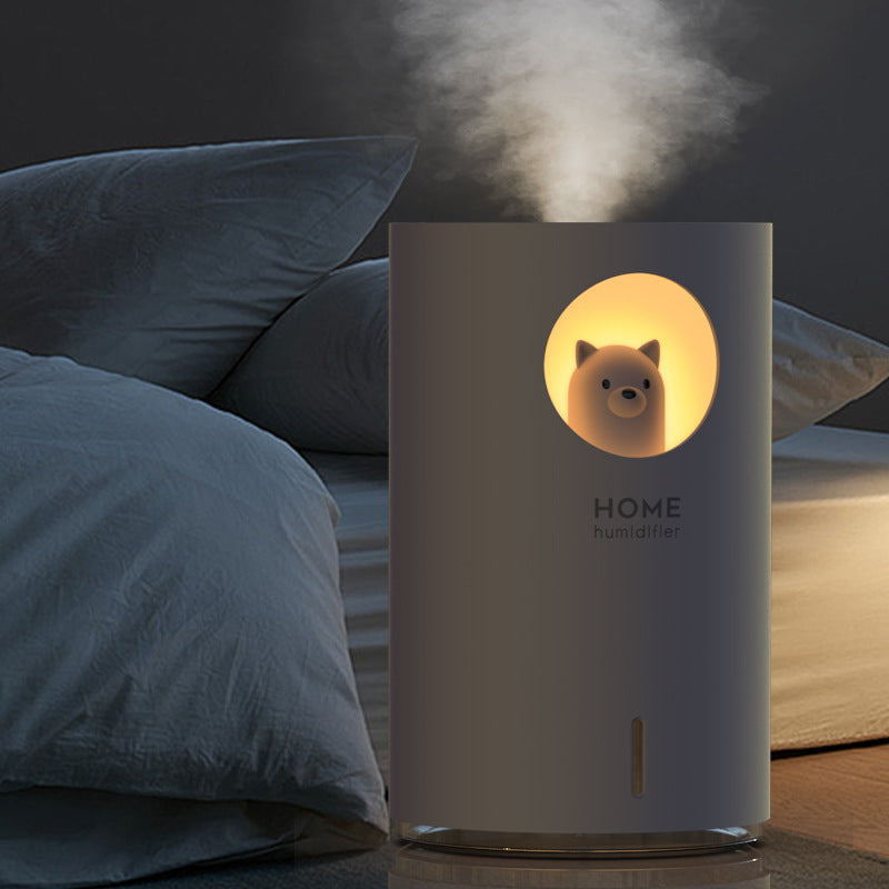 🐻‍❄️💧 Polar Bear Mini Humidifier | Cute USB Portable Mist Maker