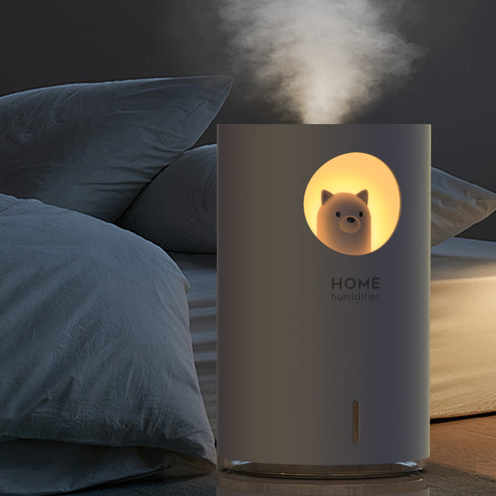 🐻‍❄️💧 Polar Bear Mini Humidifier | Cute USB Portable Mist Maker