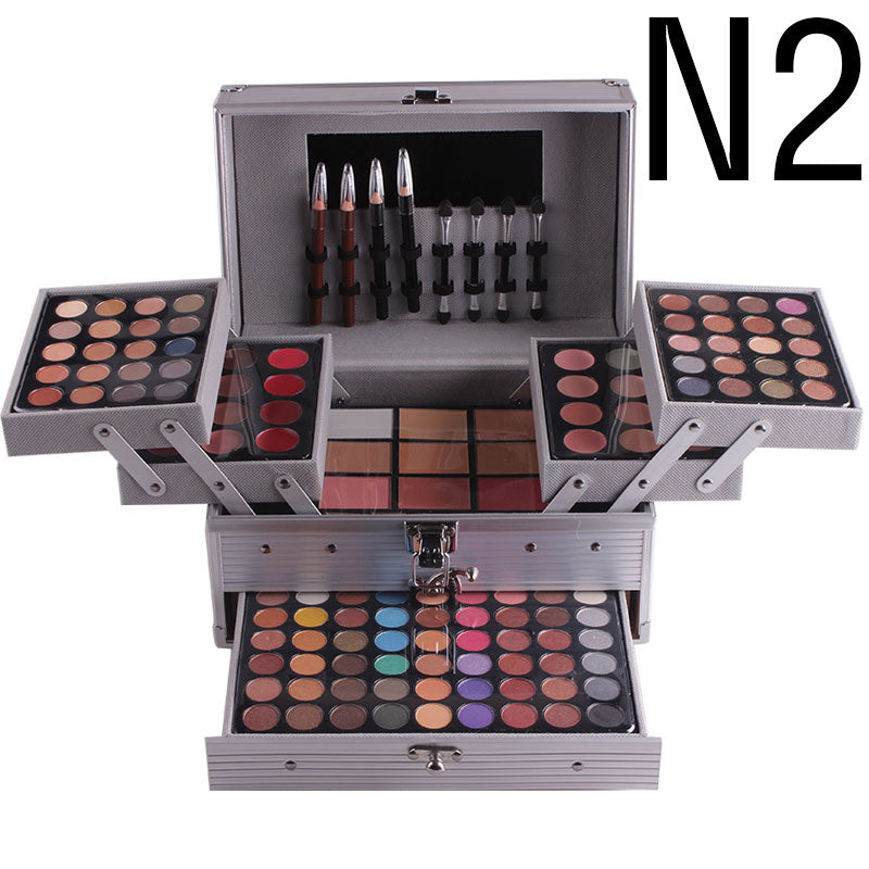 💄 Professional 3-Layer Makeup Palette Box – 94 Eyeshadow Full Face Cosmetic Kit ✨
