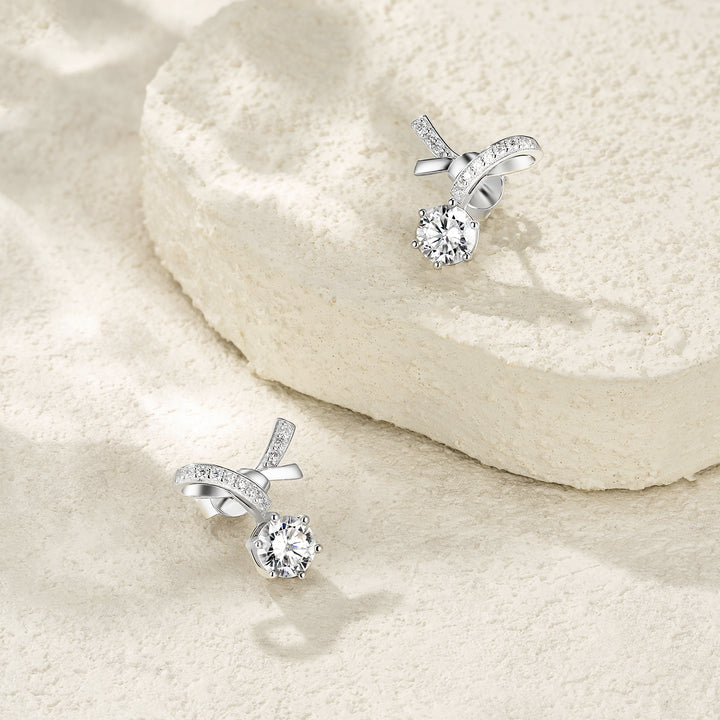 Luxury Light Trend Jewelry Set – 1-Carat Morganite in Platinum-Plated S925 Silver