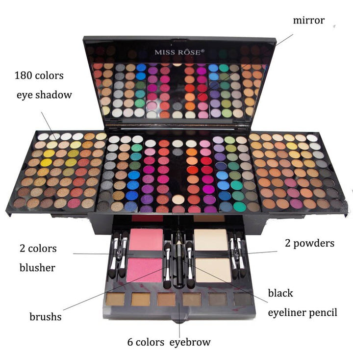 🎹 180-Color Piano-Shaped Makeup Palette – Eyeshadow, Blush & Contour All-in-One Set ✨