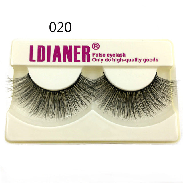 👁️✨ 25MM Mink Eyelashes – Wispy Fluffy Dramatic Fake Lashes
