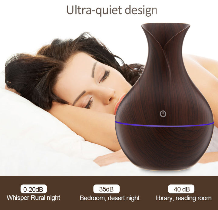 🏺💧 Vase Mini Humidifier | USB Aromatherapy Mist Diffuser 🌿✨