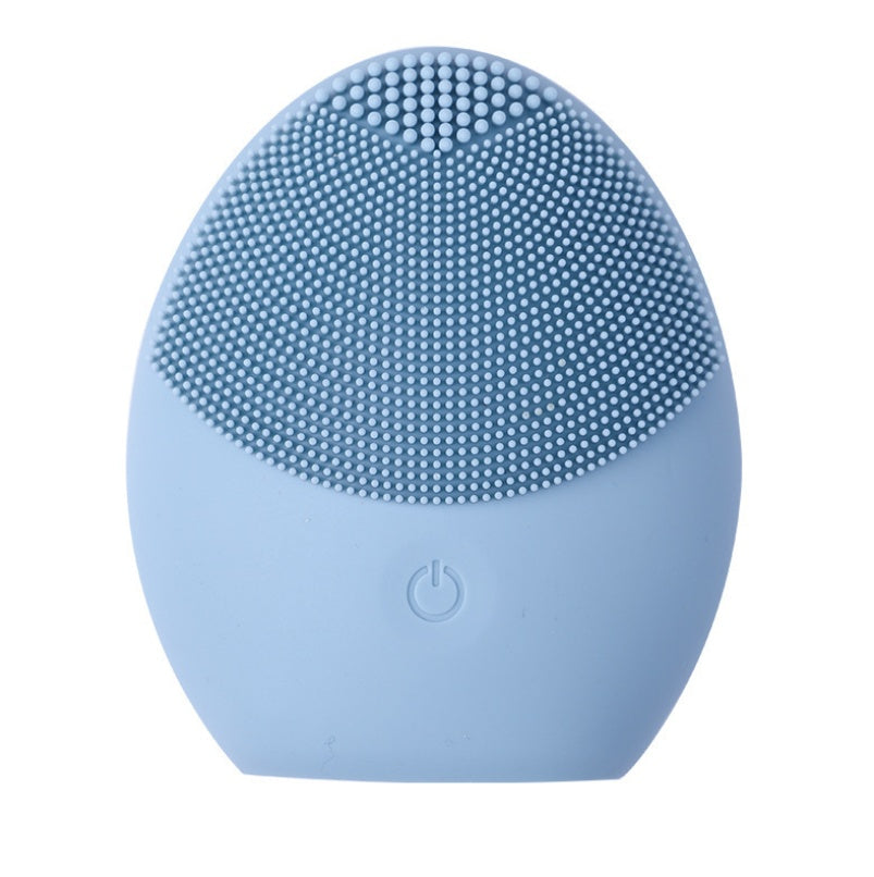 💖🧼 Electric Ultrasonic Silicone Facial Cleanser | Deep Cleansing & Oil Control Device