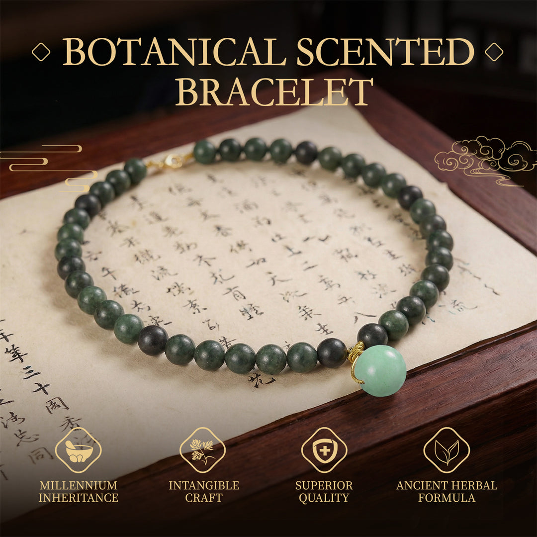 Chinese Herbal Necklace – Traditional Style Lightweight Wellness Pendant Necklace