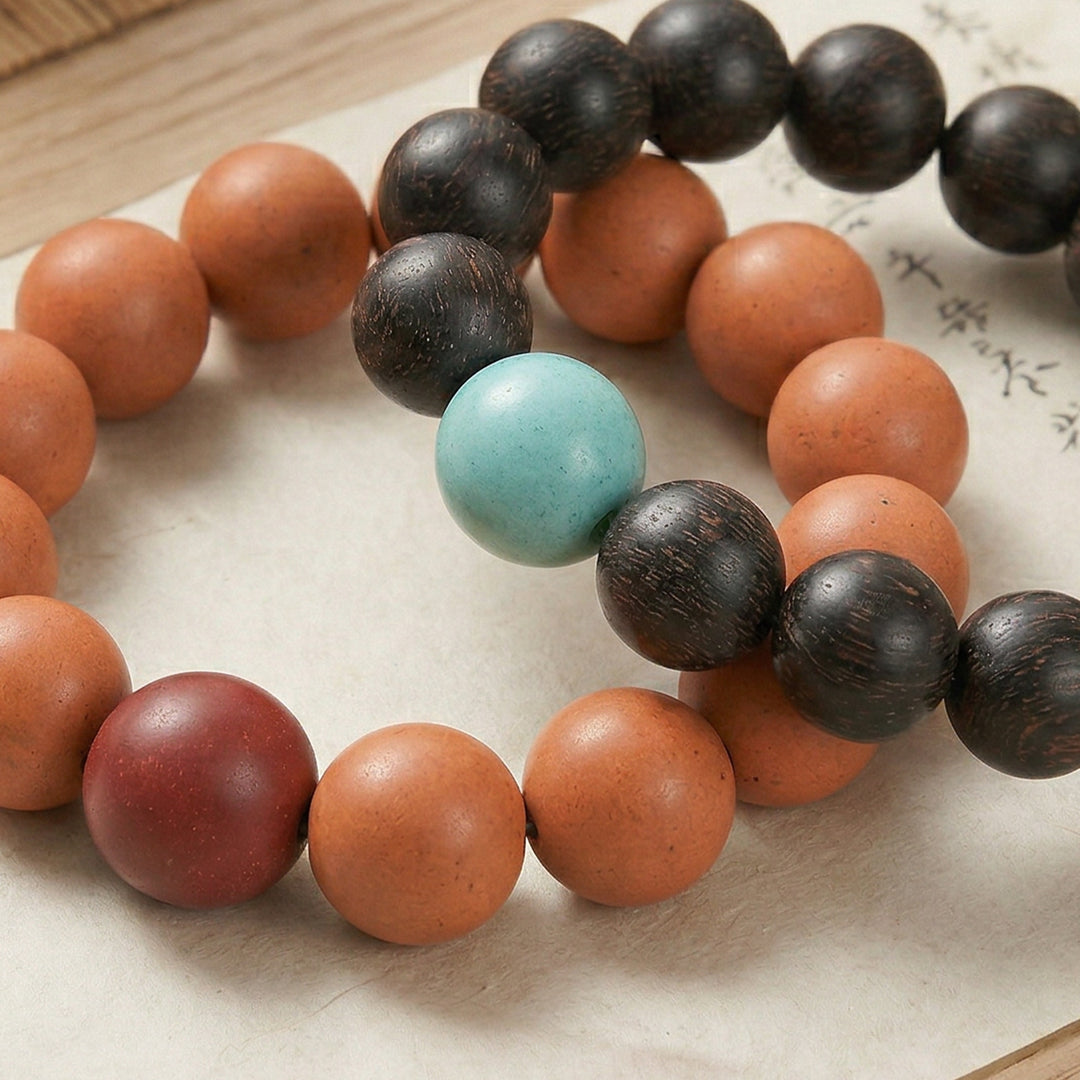 Chinese Herbal Bead Bracelet – Lightweight Wellness Jewelry