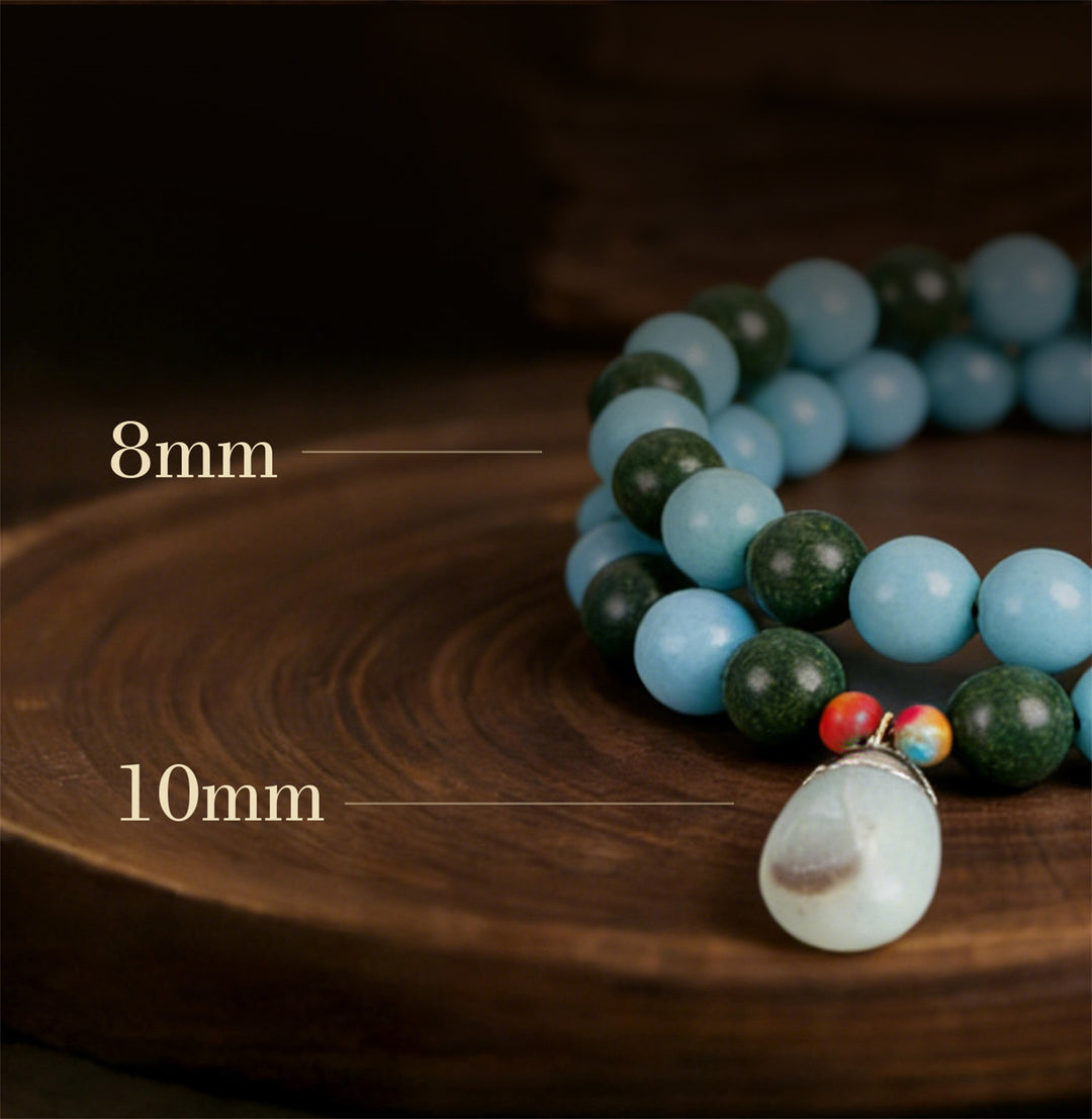 Chinese Herbal Bead Bracelet – Lightweight Wellness Jewelry