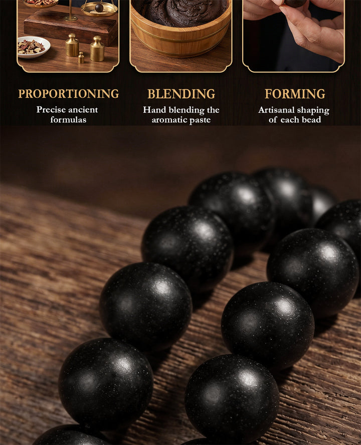 Chinese Herbal Bead Bracelet – Lightweight Wellness Jewelry