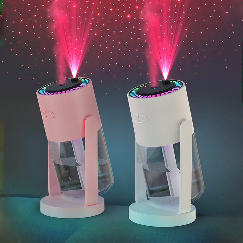 🌌✨ Starry Sky Projection Humidifier | Portable Cool Mist Night Light 🌙💧