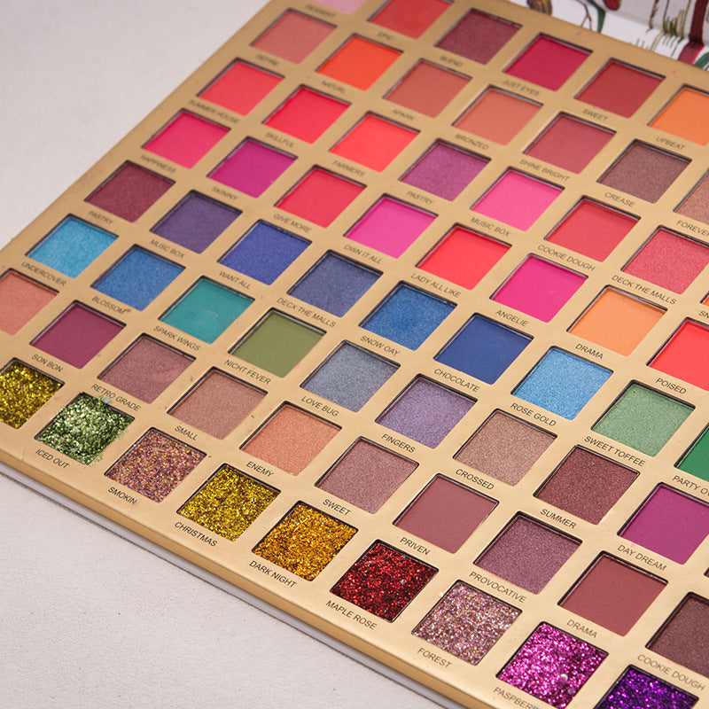 ✨ 88-Color Professional Eyeshadow Palette – Matte, Shimmer & Glitter All-in-One Makeup Tray ✨