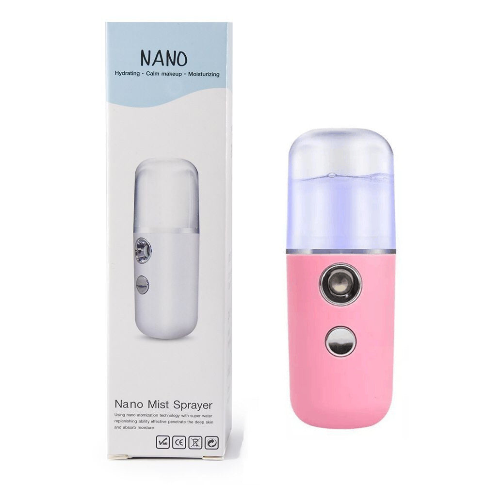 💧✨ Portable Nano Spray Humidifier | USB Rechargeable Skin Hydration Mist 🌿
