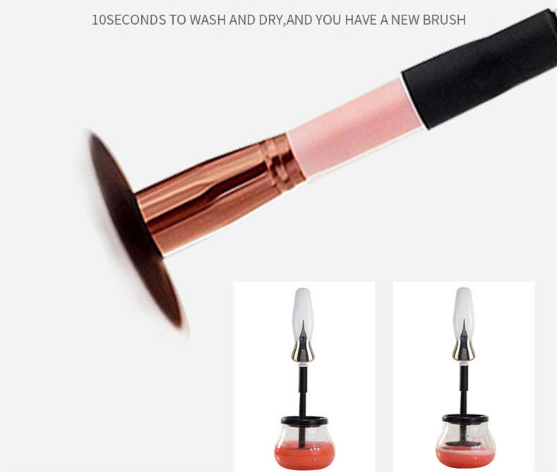 ✨ USB Electric Makeup Brush Cleaner — Automatic Fast Wash & Dry Tool 💄🧼⚡