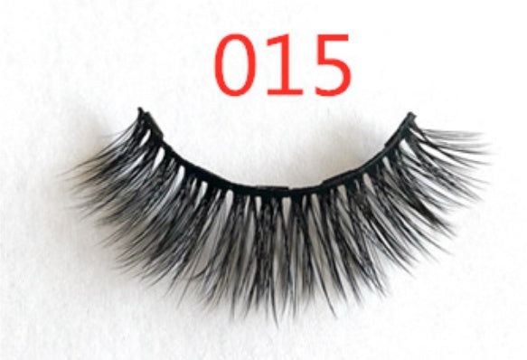 🧲👁️ Magnetic False Eyelashes – Fashion Cotton Stem 1 Pair Set