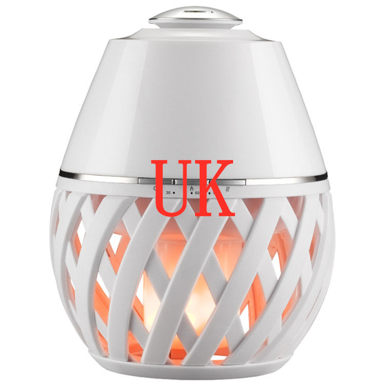 🔥💧 Incense Flame Humidifier | 7-Color Ultrasonic Aroma Diffuser 🌈✨