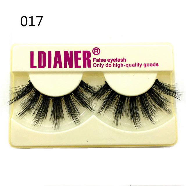 👁️✨ 25MM Mink Eyelashes – Wispy Fluffy Dramatic Fake Lashes