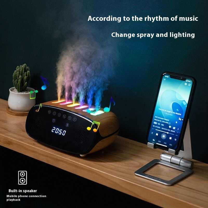🌊💡 Sound Pickup Humidifier | LCD Atmosphere Light + Bluetooth Audio ✨
